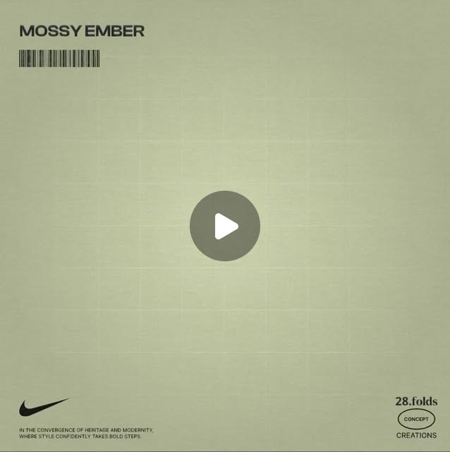 28.folds visual — Mossy Ember concept